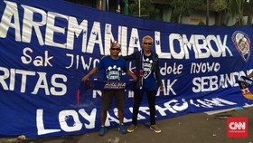 Dari Lombok Tinggalkan Anak-Istri demi Arema