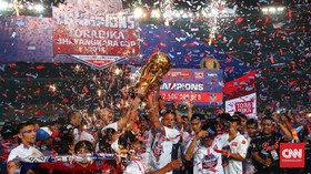 Arema Berjaya di Piala Bhayangkara