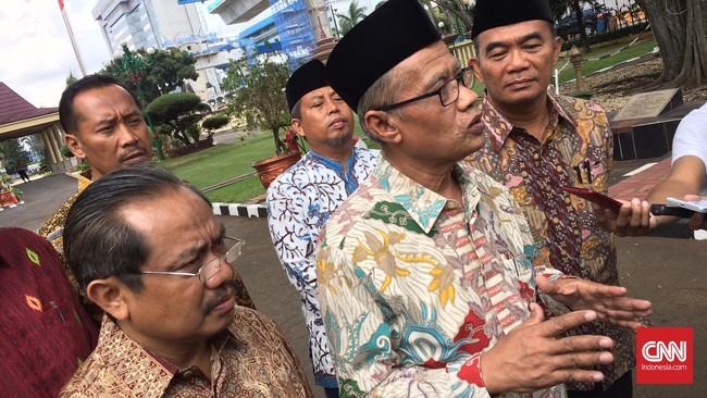 Pertemuan Kapolri dan pimpinan Muhammadiyah berlangsung 2,5 jam membahas soal autopsi jenazah terduga teroris, Siyono.