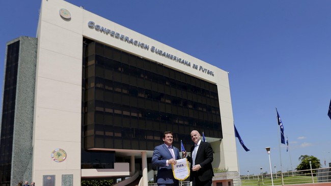 Kantor pusat konfederasi sepak bola Amerika Selatan alias CONMEBOL terancam disegel dan diusir dari Paraguay