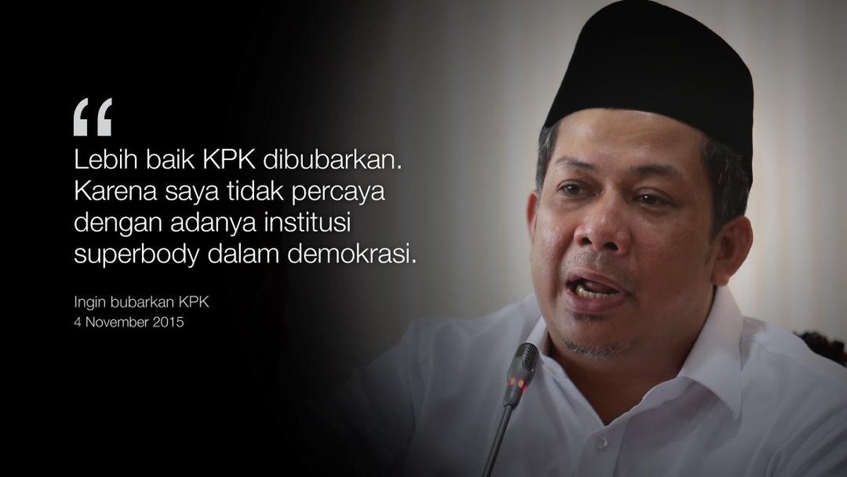Celoteh Kontroversial Fahri Hamzah