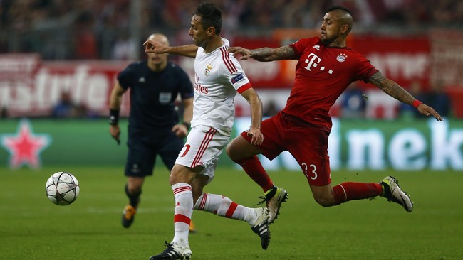 Bayern Munich hanya mampu unggul tipis 1-0 atas Benfica pada leg pertama perempat final Liga Champions di Allianz Arena, Selasa (5/4) malam waktu setempat.