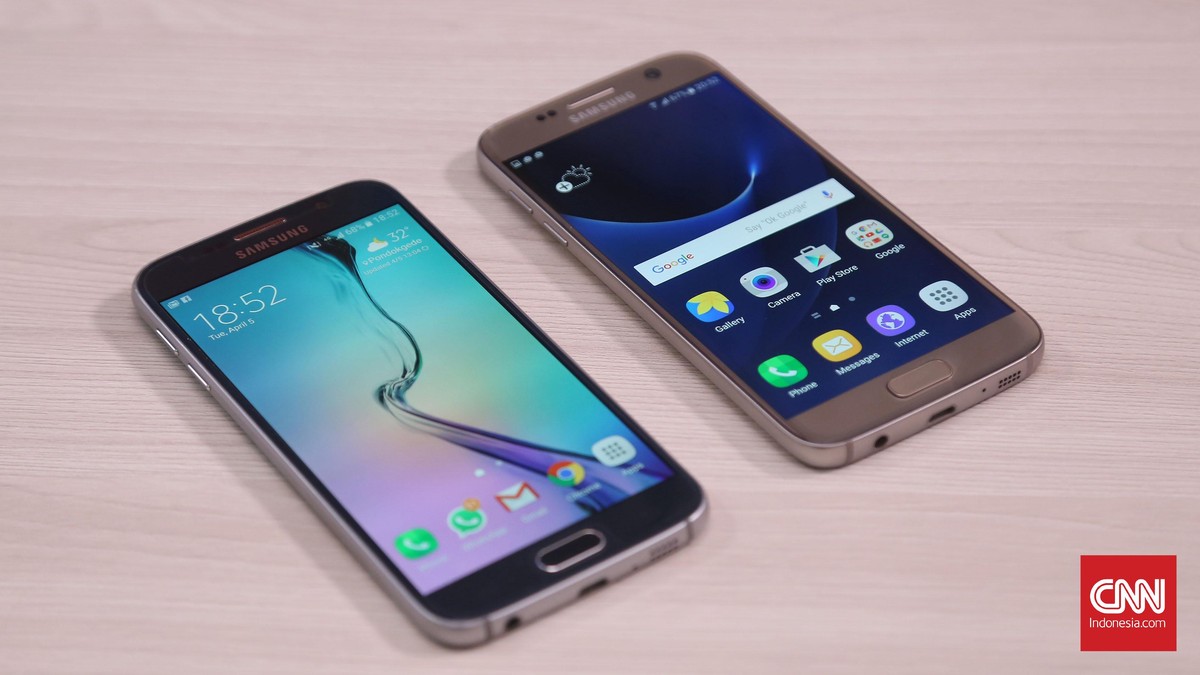 Membandingkan Tampang Galaxy S7 dengan Galaxy S6