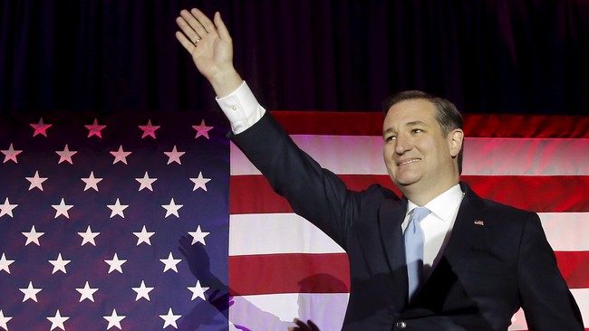 Senator Texas, Ted Cruz memenangi pemilihan primer di negara bagian Wisconsin pekan ini, mengalahkan rivalnya di Partai Republik, Donald Trump.