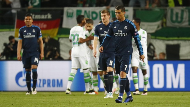 Real Madrid yang di atas kertas lebih diunggulkan dan bermain impresif di El Clasico akhir pekan lalu, justru tampil buruk di markas Wolfsburg.
