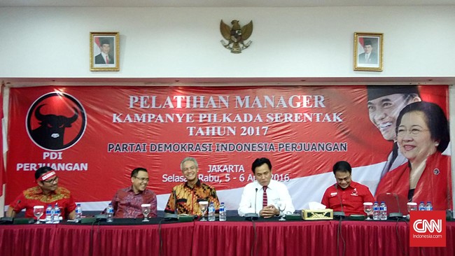 Yusril menduga, ia akan dipasangkan dengan politikus PDIP Boy Sadikin. Duet itu, menurutnya, merupakan gabungan dua kekuatan politik besar di Indonesia.