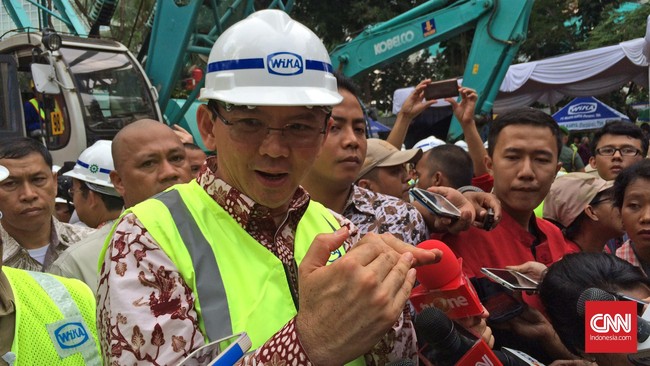 Tanggul Garuda ini dibangun untuk menghindari banjir yang diperkirakan akan melanda Jakarta pada 2050 mendatang.