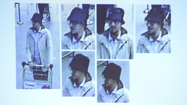 Tersangka teroris serangan Paris, Mohamed Abrini mengaku sebagai "pria bertopi" dalam foto dari rekaman CCTV terbaru yang dirilis kejaksaan federal Belgia.