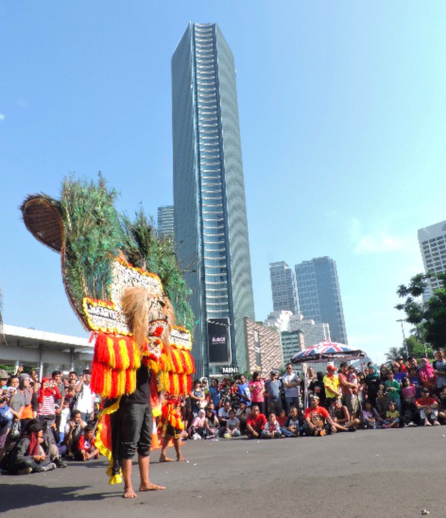 Kesenian Reog Ponorogo Hibur Masyarakat Jakarta