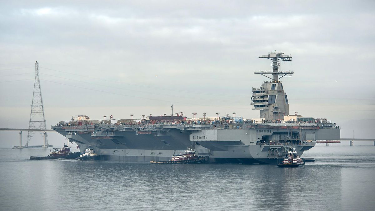 Toilet Kapal Induk Terbesar AS Mampet saat 'Stand By' Buat Serang Iran
