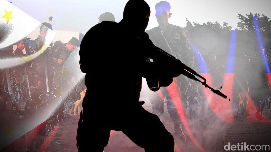 Ilustrasi Tentara Filipina-Abu Sayyaf