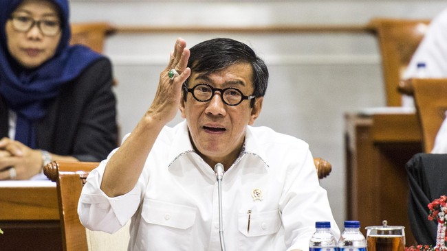 Menteri Hukum dan Haam Yasonna Laoly menegaskan Presiden Joko Widodo tidak perlu turun langsung menjelaskan tax amnesty ke DPR.