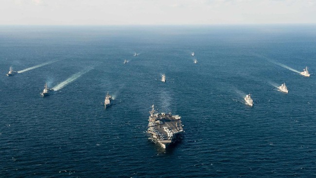 Militer Korsel, AS dan Jepang memulai latihan bersama hari ini sebagai persiapan menghadapi ancaman peluru kendali dan nuklir Korea Utara.