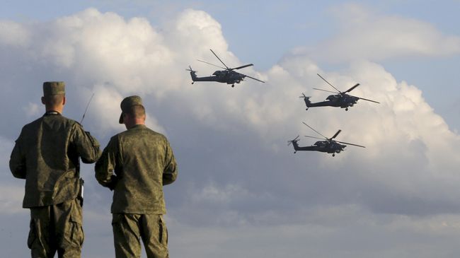 Helikopter Militer Rusia Jatuh di Suriah, Dua Pilot Tewas