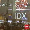 Suasana perdaganagan saham di lantai Bursa Efek Indonesia, Jakarta, Selasa, 12 April 2016. CNN Indonesia/Adhi Wicaksono.