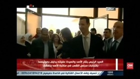 Assad Gunakan Hak Suara di Pemilu Parlemen Suriah