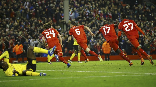 Untuk kali pertama di Liga Eropa, akan terjadi pertemuan antara klub Inggris Liverpool melawan klub Spanyol Villareal.