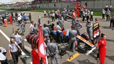 Finis Kedua untuk Rio Haryanto Rio Haryanto kehilangan kecepatan di akhir-akhir balapan di GP China sehingga ia menyelesaikan balapan di posisi ke-21.