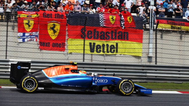 Pebalap Haas, Esteban Gutierrez, merasa bersalah setelah menyebabkan Rio Haryanto dan Nico Hulkenberg (Force India) gagal finis pada balapan GP Rusia.