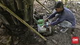 Lipsus Pulau Buru Proses pembuatan minyak kayu putih secara tradisional, Waeapo, Pulau Buru, Selasa, 8 Maret 2016. CNN Indonesia/Adhi Wicaksono.