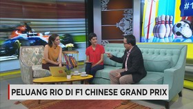 Peluang Rio di F1 Chinese Grand Prix
