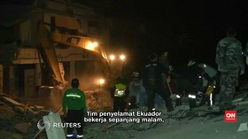 Pencarian Korban Gempa Ekuador Terus Dilakukan