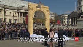 London Pertunjukkan Bangunan Kuno yang Dihancurkan ISIS