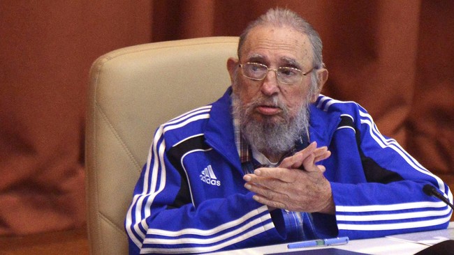 Dalam pidato langka di depan aktivis Partai Komunis Kuba, Castro yang tahun ini akan berusia 90 tahun berbicara soal kematian.