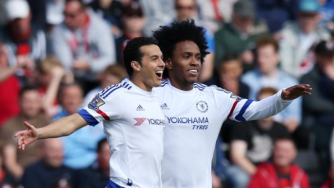 Chelsea berhasil menutup babak pertama dengan keunggulan 2-1 atas AFC Bournemouth di Vitality Stadium. 