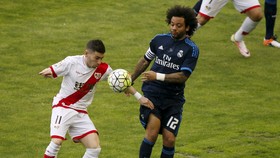 Real Madrid Tertinggal 1-2 dari Rayo Vallecano di Babak I