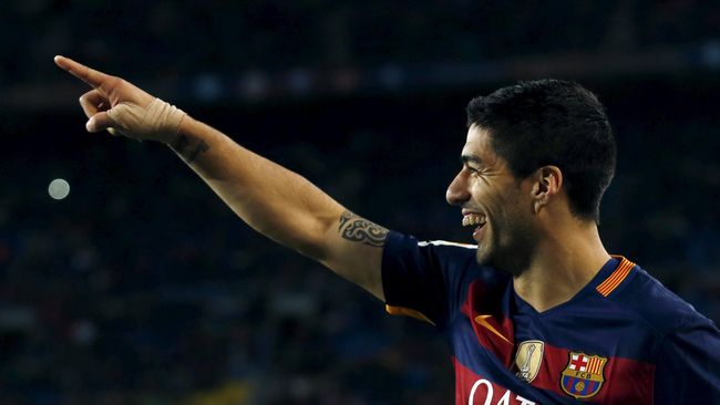 Status Raja Gol La Liga Bukan Ambisi Suarez Luis Suarez menegaskan bahwa dirinya tak terlalu berambisi jadi pencetak gol terbanyak Liga Spanyol musim ini.