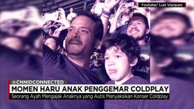 Momen Haru Anak Penggemar Coldplay