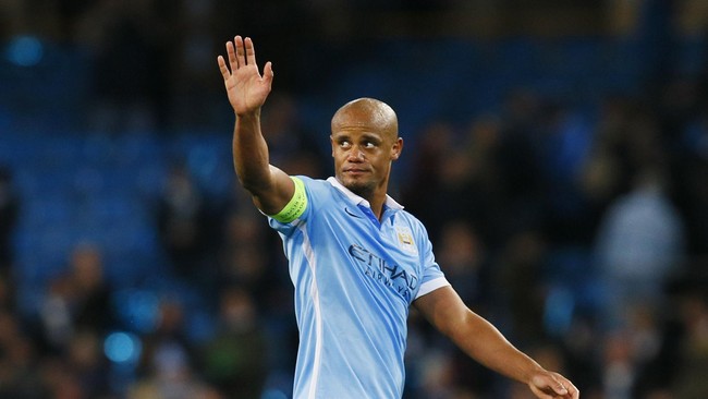 Untuk kali pertama dalam dua bulan terakhir, Vincent Kompany bisa bermain 90 menit penuh. Sang kapten ManCity itu pun tak bisa menutupi rasa bahagia.