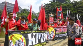 Sempat Memaksa, Buruh Akhirnya Mengalah Tak Lewati HI