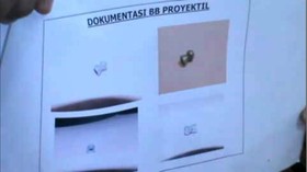Polisi Sita Dua Proyektil Senapan Angin