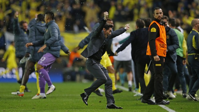 Pelatih Villarreal, Marcelino, menampik anggapan timnya menang beruntung saat menjamu Liverpool di El Madrigal pada leg pertama semifinal Liga Europa.