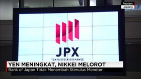 Yen Menguat, Nikkei Melorot