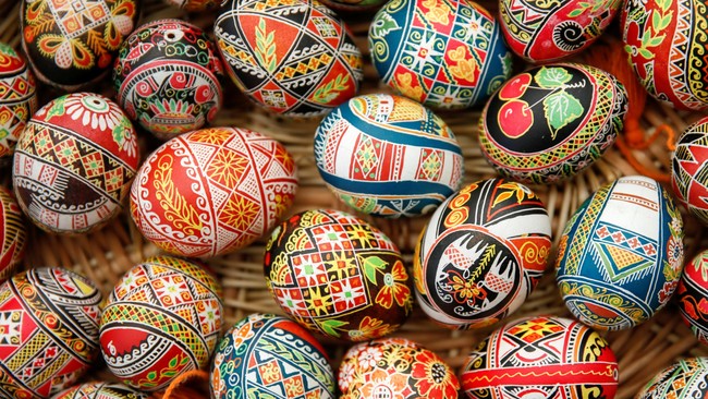 Membatik Telur Paskah  ala Ukraina