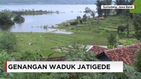 Genangan Waduk Jatigede Meluas, Warga Terisolir