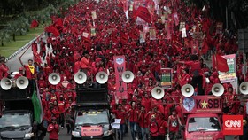Serikat Buruh Sambut Baik Anies Naikkan UMP DKI Jadi Rp225 Ribu