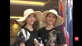 Ribuan Kembar Ramaikan Festival di China