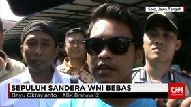 ABK Sandera Abu Sayyaf Tiba di Solo