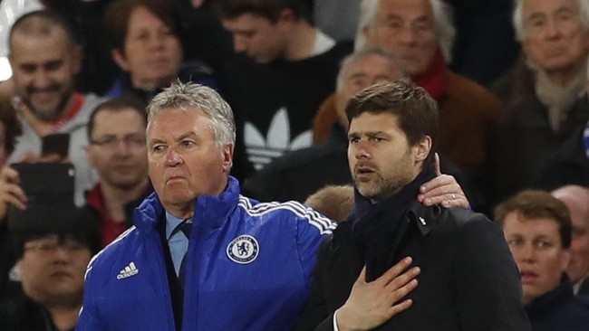 Manajer Chelsea, Guus Hiddink, menyebut bahwa situasi tersebut yang membuat dirinya terbanting di mulut lorong itu sudah seperti melakoni judo.
