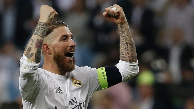 Bek Real Madrid, Sergio Ramos, menegaskan bahwa timnya menyingkirkan tim besar seperti Manchester City di semifinal Liga Champions 2015/16.
