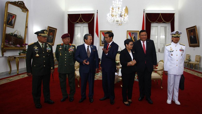 Yogyakarta menjadi lokasi pertemuan Presiden RI Joko Widodo, Menteri Luar Negeri serta Panglima Militer Malaysia, Filipina, dan Indonesia.