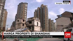 Warga Shanghai Menolak Tawaran Pengembang Properti