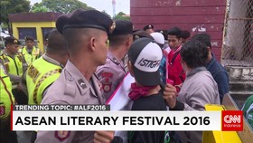 Protes Acara Asean Literary Festival 2016