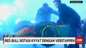 Redbull Mengganti Kvyat Dengan Verstapen
