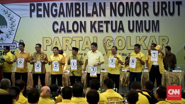 Larangan untuk bertemu dengan pengurus yang menjadi pemilik suara dalam Munaslub Partai Golkar sudah diberlakukan sejak 7 Mei 2016.