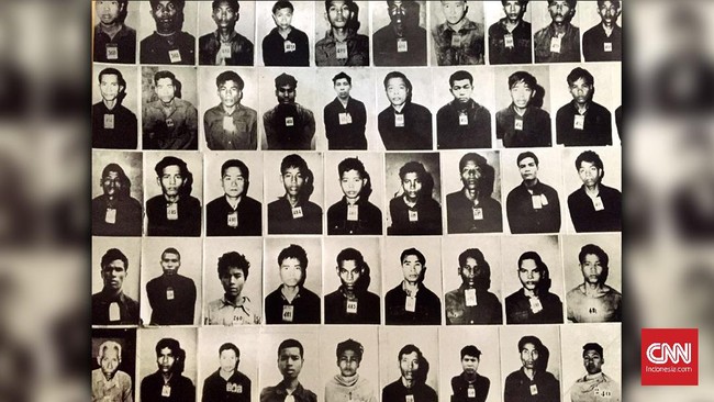 Warga Kamboja murka karena seniman Irlandia mengubah foto-foto korban kekejaman rezim Khmer Merah.